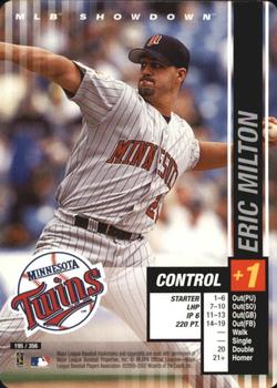 2002 MLB Showdown #195 Eric Milton Front