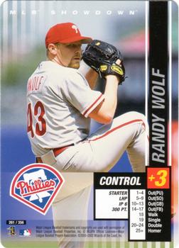 2002 MLB Showdown #261 Randy Wolf Front