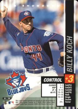 2002 MLB Showdown #351 Billy Koch Front