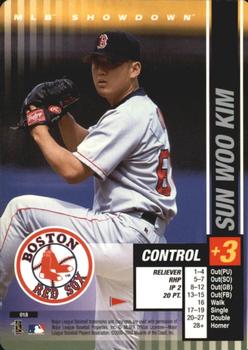 2002 MLB Showdown Pennant Run #018 Sun Woo Kim Front