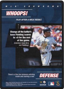 2002 MLB Showdown Trading Deadline - Strategy #S23 Whoops! / Adrian Gonzalez Front