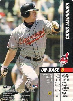 2003 MLB Showdown #102 Chris Magruder Front