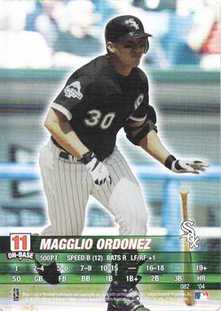 2004 MLB Showdown #082 Magglio Ordonez Front