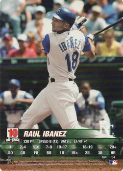 2004 MLB Showdown #164 Raul Ibanez Front
