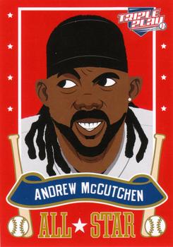 2013 Panini Triple Play - All-Stars #4 Andrew McCutchen Front