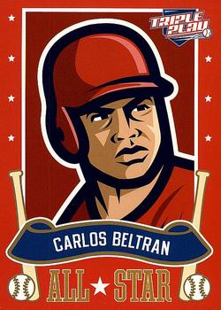 2013 Panini Triple Play - All-Stars #7 Carlos Beltran Front