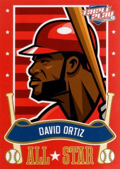 2013 Panini Triple Play - All-Stars #9 David Ortiz Front