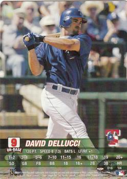 2004 MLB Showdown Trading Deadline #016 David Dellucci Front