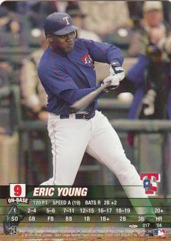 2004 MLB Showdown Trading Deadline #017 Eric Young Front