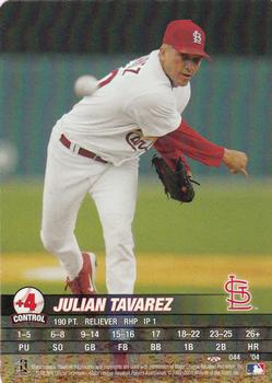 2004 MLB Showdown Trading Deadline #044 Julian Tavarez Front