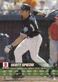 2004 MLB Showdown Trading Deadline #050 Scott Spiezio Front