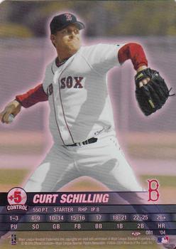 2004 MLB Showdown Trading Deadline #081 Curt Schilling Front