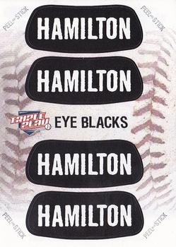 2013 Panini Triple Play - Eye Black #3 Josh Hamilton Front