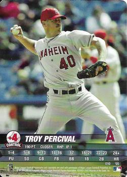 2005 MLB Showdown #010 Troy Percival Front
