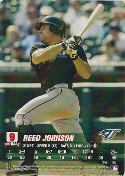 2005 MLB Showdown #346 Reed Johnson Front