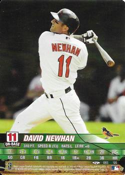 2005 MLB Showdown Trading Deadline #065 David Newhan Front