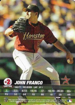 2005 MLB Showdown Trading Deadline #111 John Franco Front