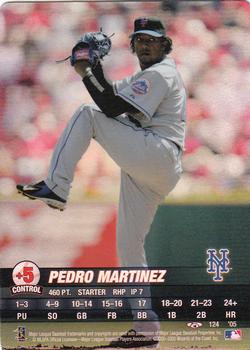 2005 MLB Showdown Trading Deadline #124 Pedro Martinez Front