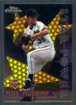 1996 Topps Chrome #88 Mike Mussina Front