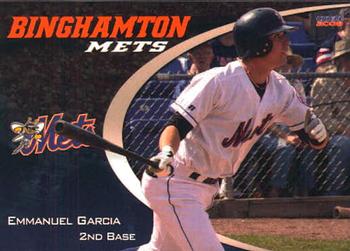 2008 Choice Binghamton Mets #11 Emmanuel Garcia Front
