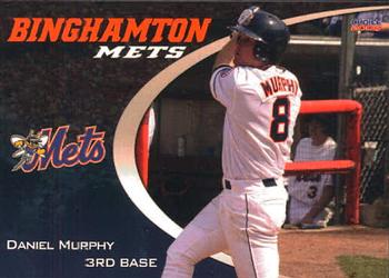 2008 Choice Binghamton Mets #18 Daniel Murphy Front