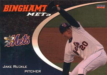 2008 Choice Binghamton Mets #23 Jake Ruckle Front