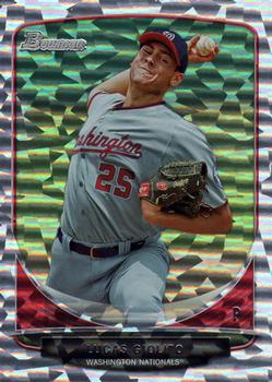 2013 Bowman - Prospects Silver Ice #BP5 Lucas Giolito Front