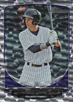 2013 Bowman - Prospects Silver Ice #BP14 Max White Front