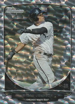 2013 Bowman - Prospects Silver Ice #BP44 Micah Johnson Front
