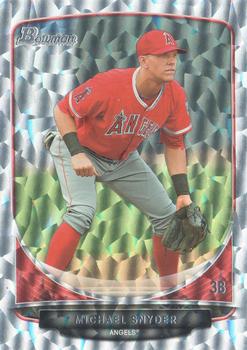 2013 Bowman - Prospects Silver Ice #BP46 Michael Snyder Front