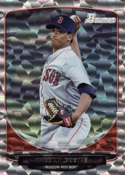 2013 Bowman - Prospects Silver Ice #BP59 William Cuevas Front