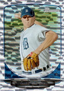 2013 Bowman - Prospects Silver Ice #BP75 Jake Thompson Front