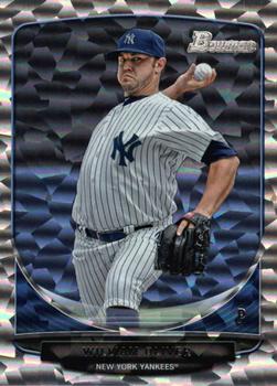 2013 Bowman - Prospects Silver Ice #BP89 William Oliver Front