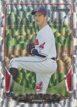 2013 Bowman - Silver Ice #18 Trevor Bauer Front