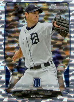 2013 Bowman - Silver Ice #75 Doug Fister Front