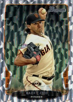 2013 Bowman - Silver Ice #119 Barry Zito Front