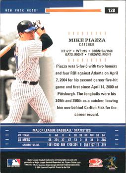 2004 Donruss Throwback Threads #128 Mike Piazza Back