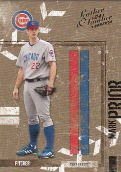 2004 Donruss Leather & Lumber #32 Mark Prior Front