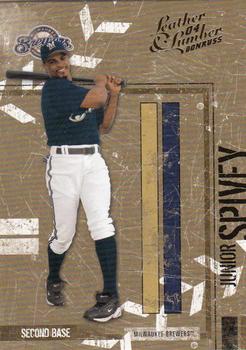 2004 Donruss Leather & Lumber #76 Junior Spivey Front