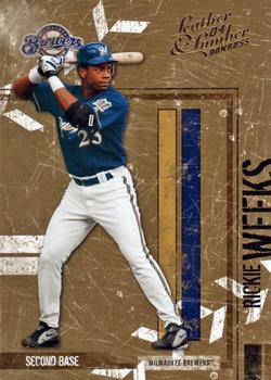 2004 Donruss Leather & Lumber #77 Rickie Weeks Front