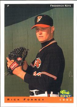 1993 Classic Best Frederick Keys #7 Rick Forney Front