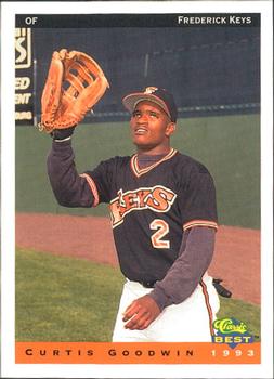 1993 Classic Best Frederick Keys #8 Curtis Goodwin Front