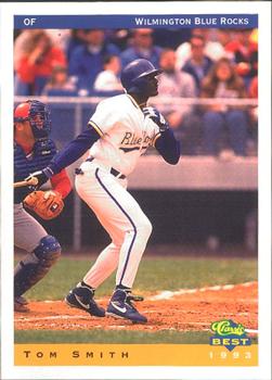 1993 Classic Best Wilmington Blue Rocks #21 Tom Smith Front