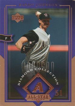 2004 Upper Deck Diamond Collection All-Star Lineup #6 Randy Johnson Front