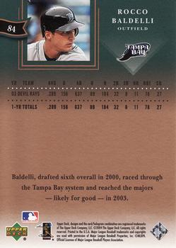 2004 Upper Deck Diamond Collection All-Star Lineup #84 Rocco Baldelli Back