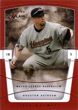 2004 Flair #3 Jeff Bagwell Front