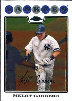 2008 Topps Chrome #58 Melky Cabrera Front