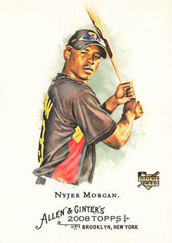 2008 Topps Allen & Ginter #223 Nyjer Morgan Front