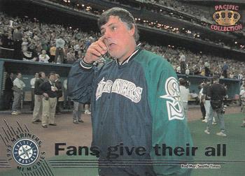 1995 Pacific Seattle Mariners #15 Lou Piniella Front