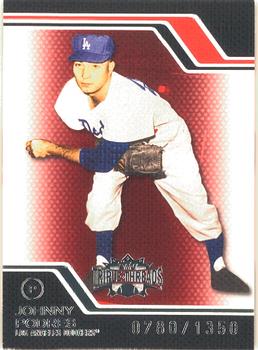 2008 Topps Triple Threads #136 Johnny Podres Front